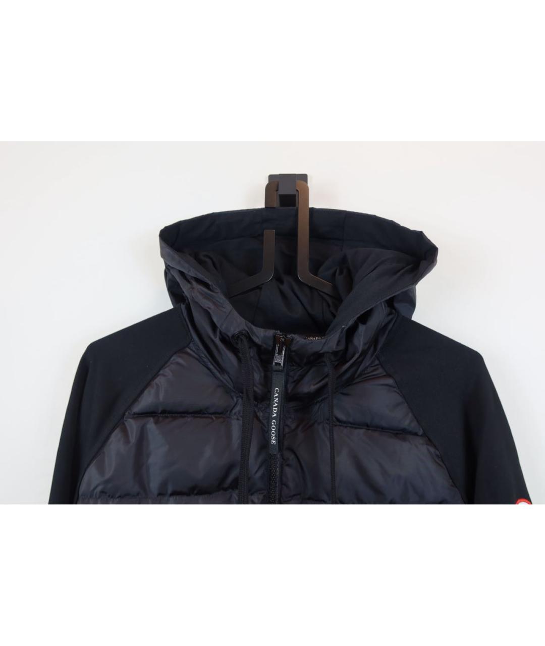 CANADA GOOSE Черная полиамидовая куртка, фото 3