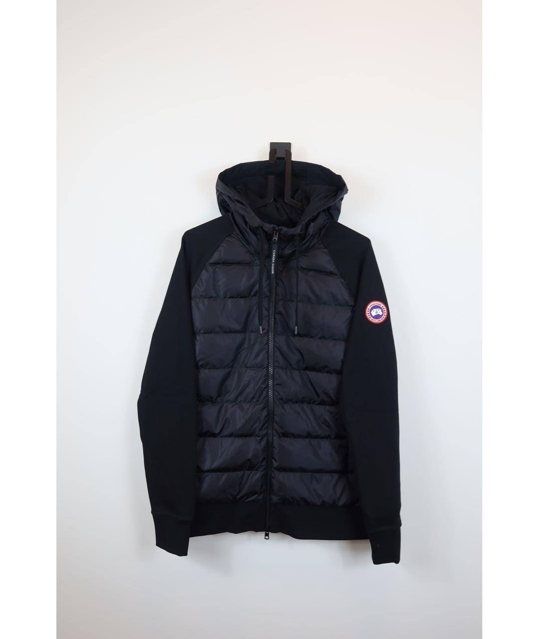 CANADA GOOSE Черная полиамидовая куртка, фото 8