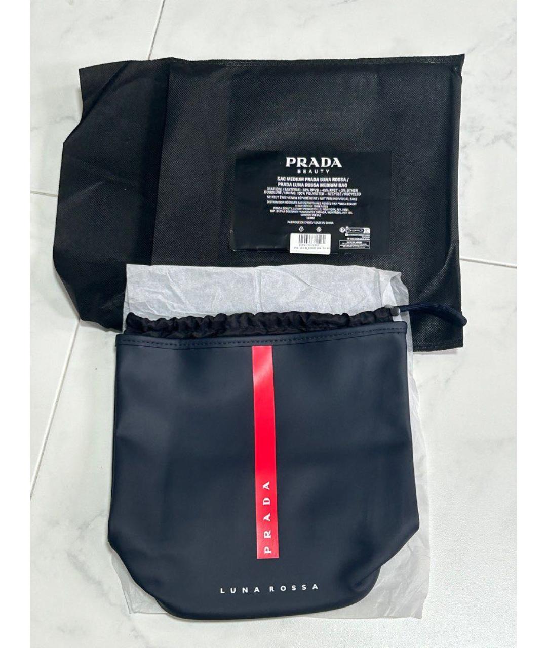 PRADA Темно-синий рюкзак, фото 3