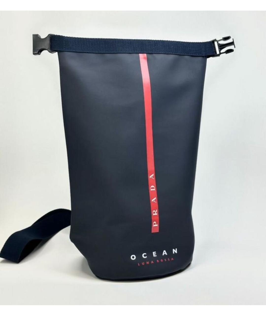 PRADA Темно-синий рюкзак, фото 2