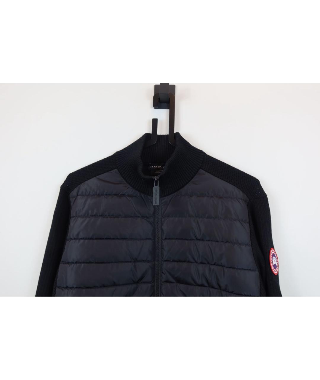 CANADA GOOSE Черная полиамидовая куртка, фото 2