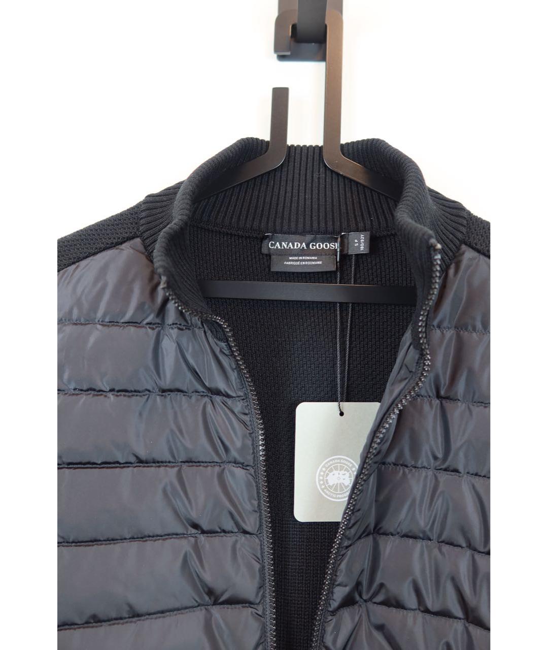 CANADA GOOSE Черная полиамидовая куртка, фото 5
