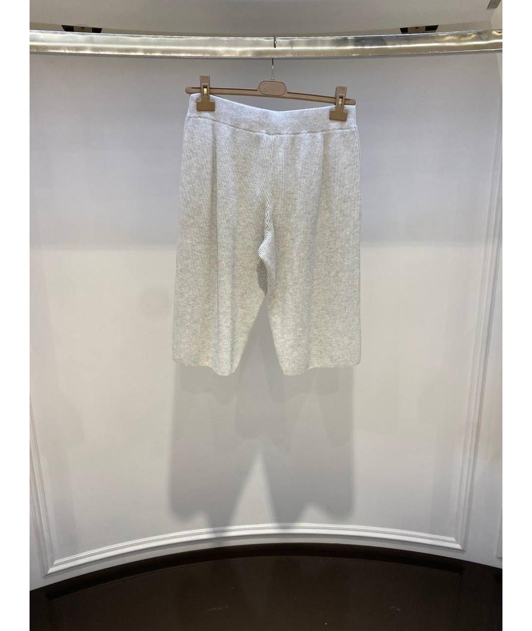 BRUNELLO CUCINELLI Серые хлопковые шорты, фото 2