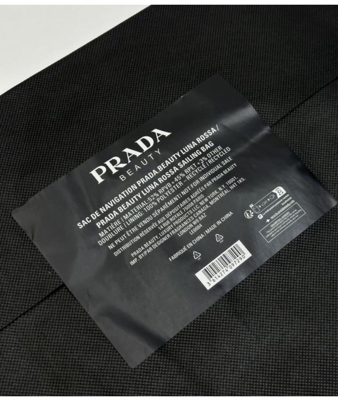 PRADA Темно-синий рюкзак, фото 3