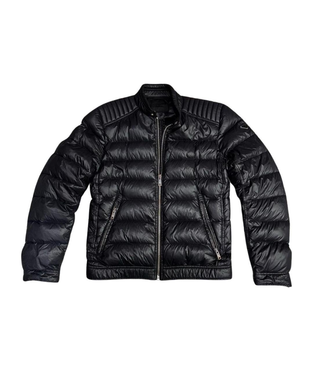 PRADA Черная полиамидовая куртка, фото 1