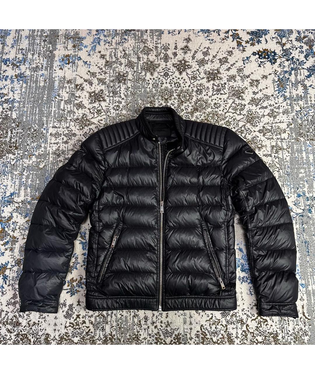 PRADA Черная полиамидовая куртка, фото 6