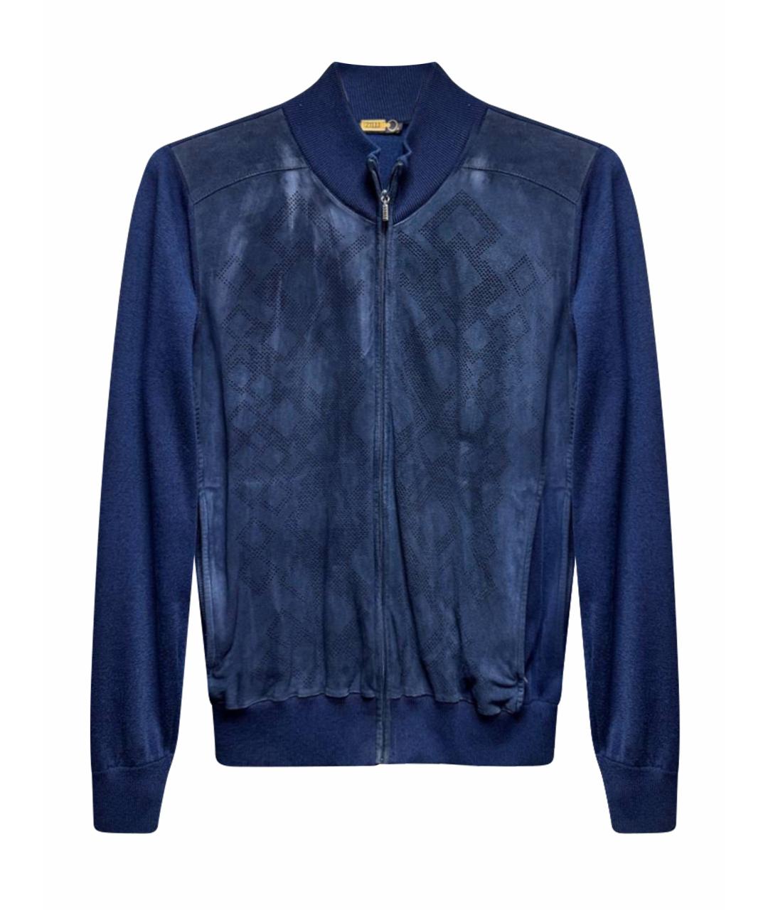 ZILLI Синий кардиган, фото 1