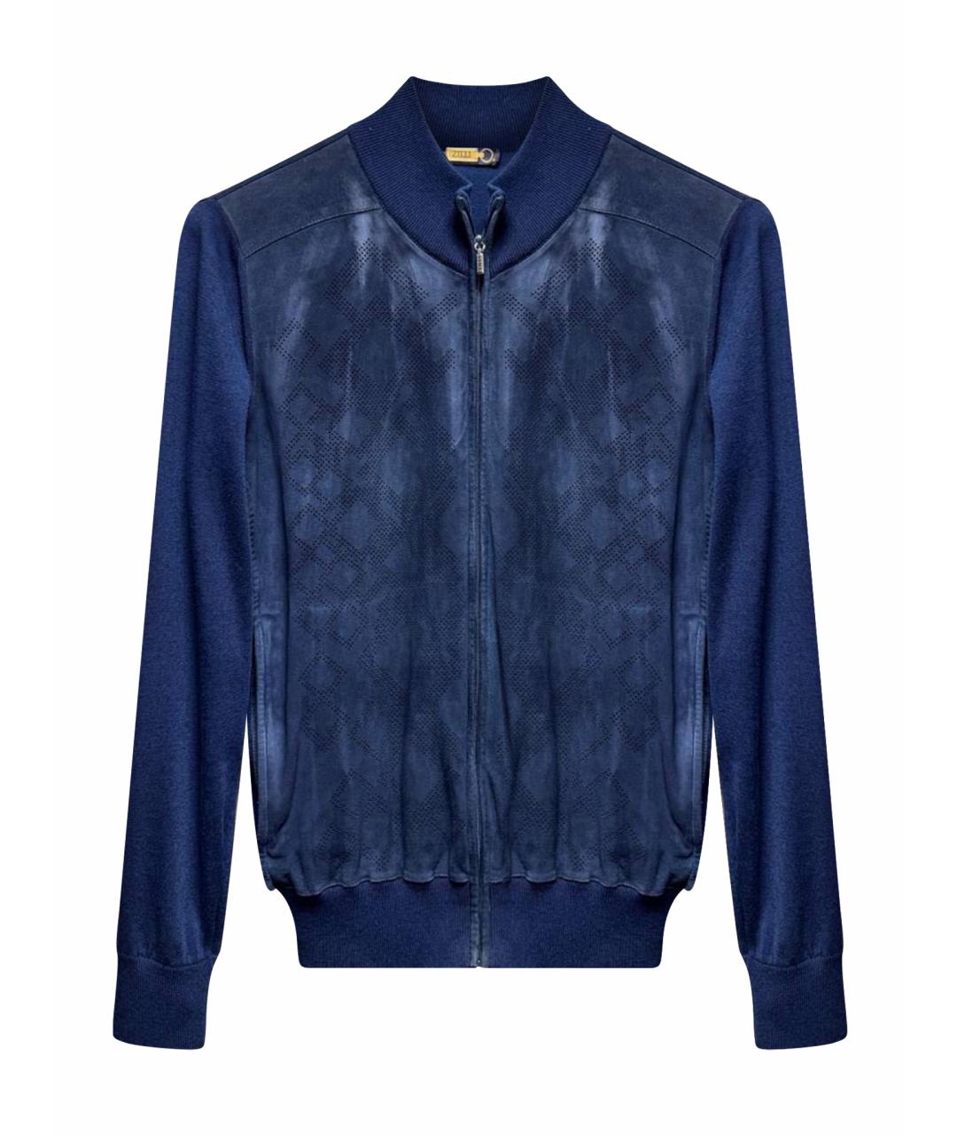 ZILLI Синий кардиган, фото 7