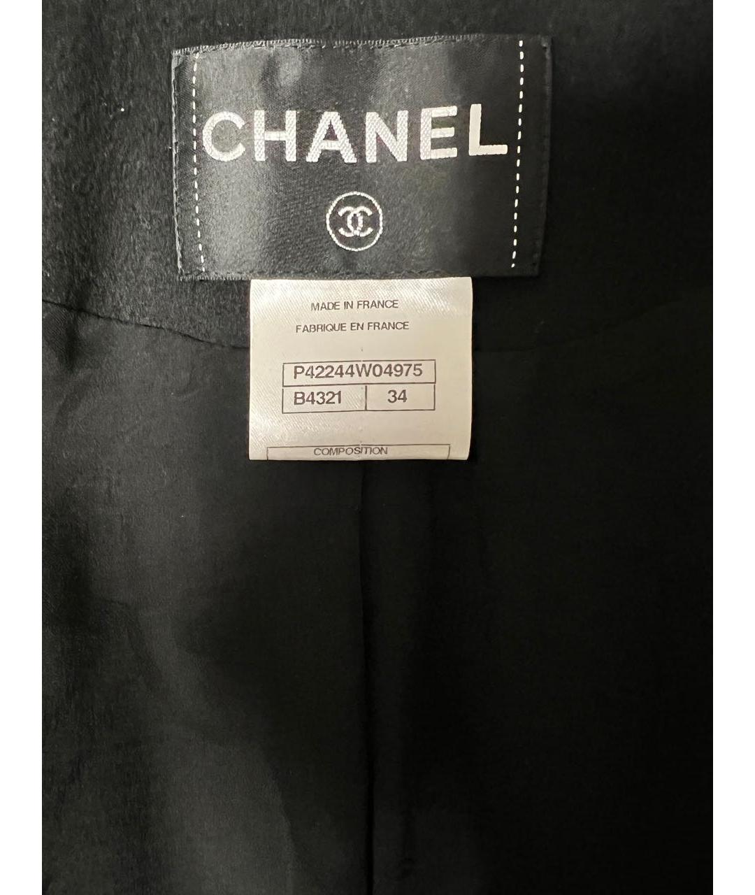 CHANEL Зеленый твидовый жакет/пиджак, фото 7