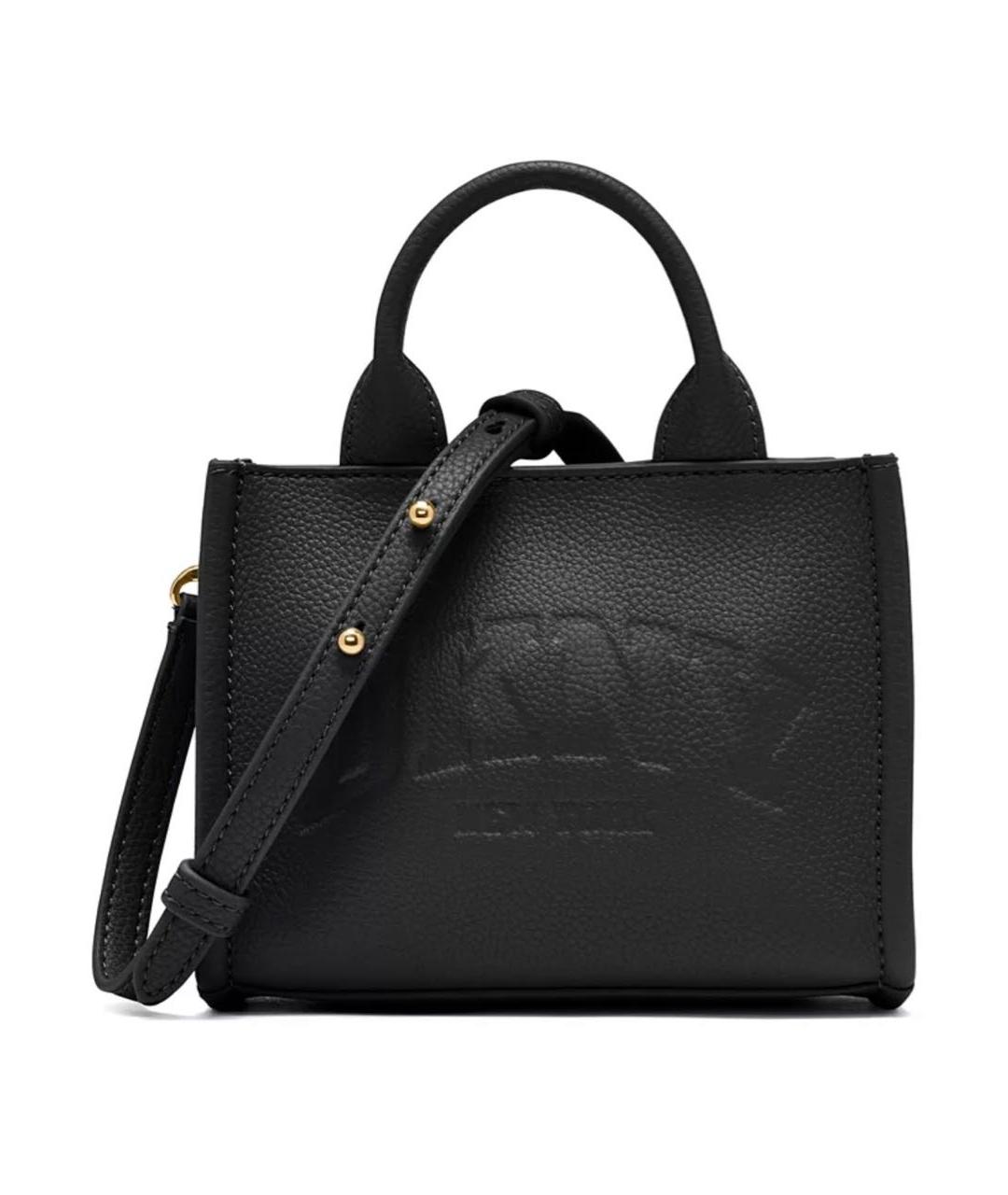 DKNY Черная сумка тоут из искусственной кожи, фото 9