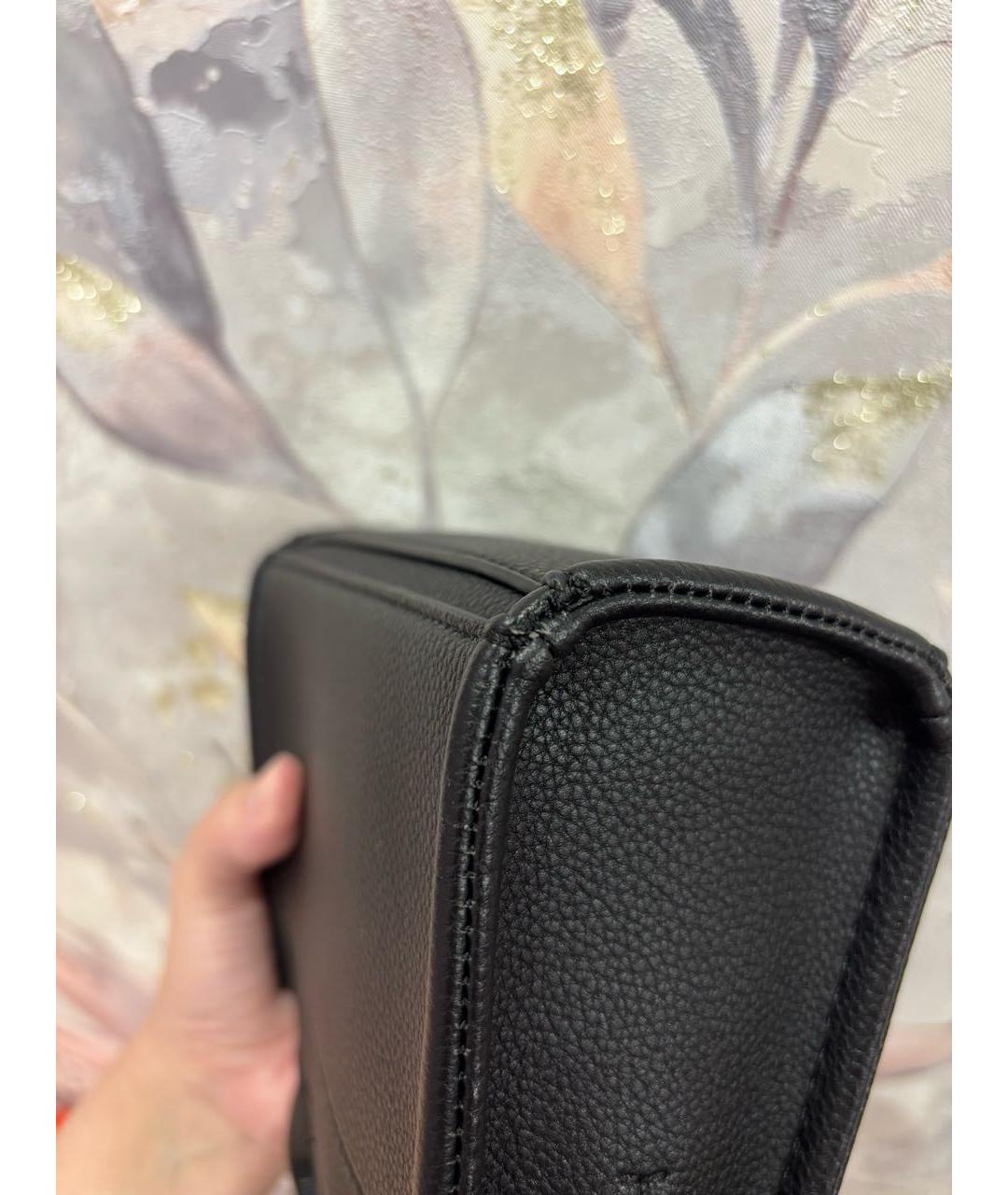 DKNY Черная сумка тоут из искусственной кожи, фото 8