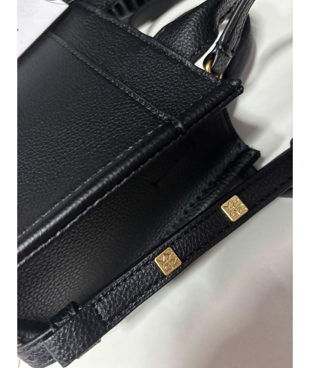 DKNY Черная сумка тоут из искусственной кожи, фото 4