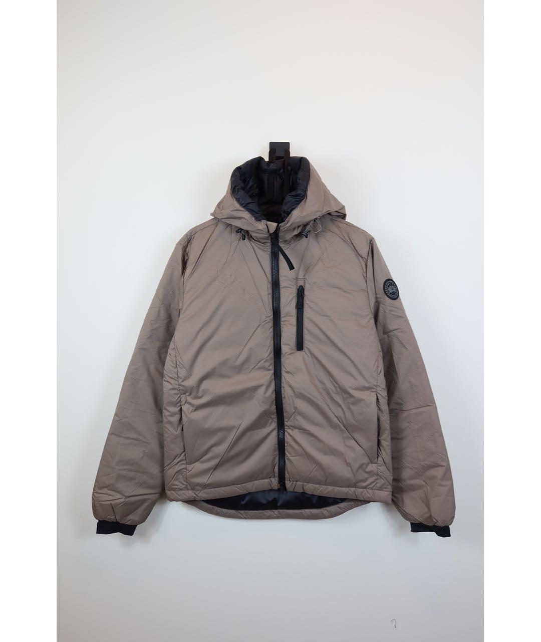 CANADA GOOSE Бежевая полиамидовая куртка, фото 7