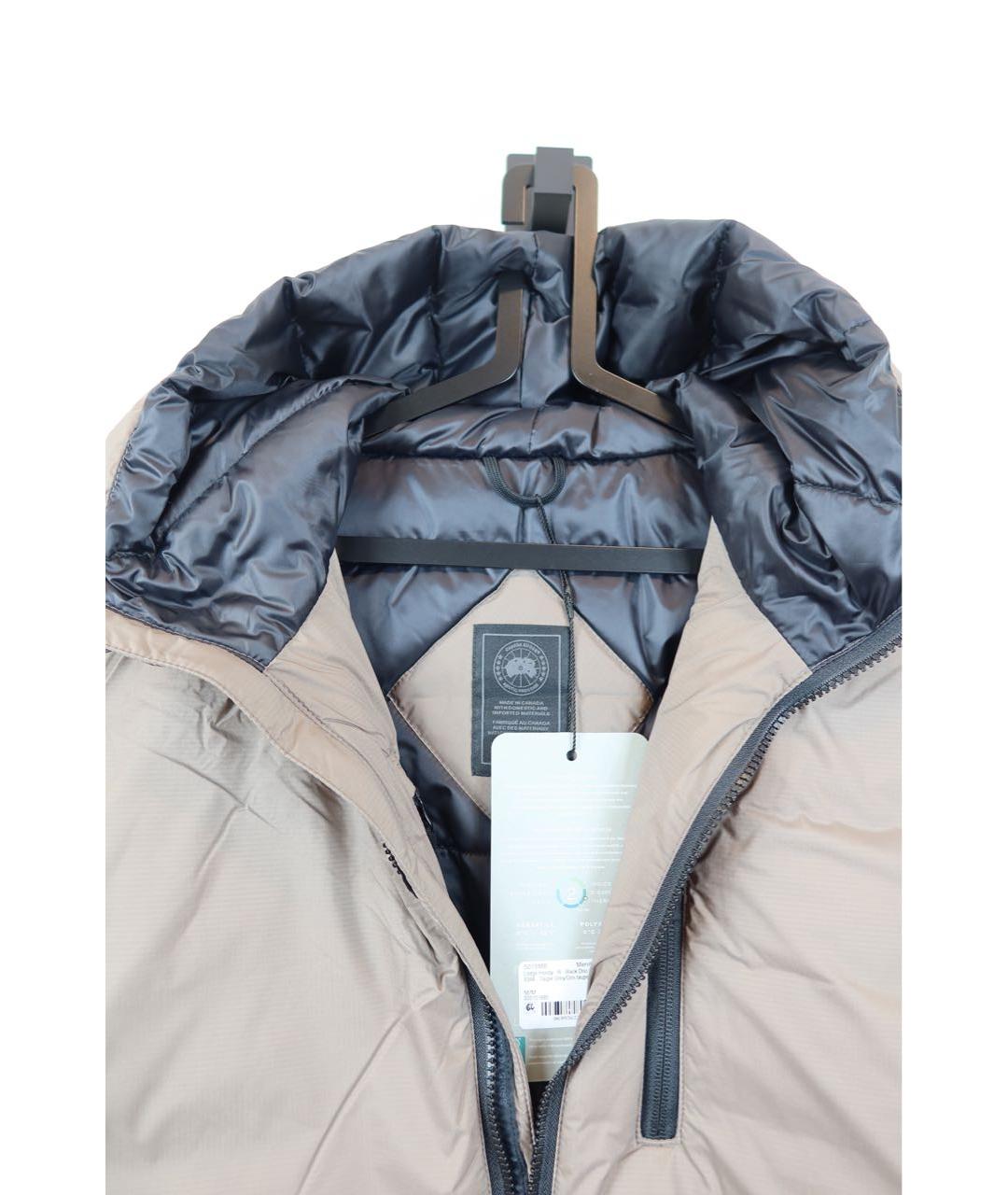 CANADA GOOSE Бежевая полиамидовая куртка, фото 5