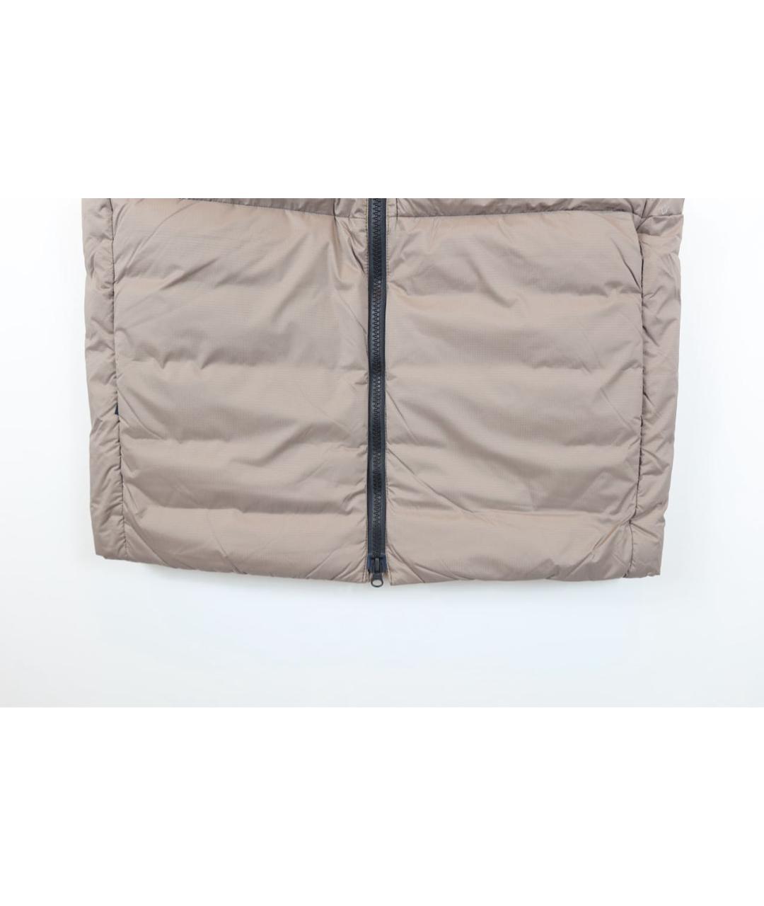 CANADA GOOSE Бежевый полиамидовый жилет, фото 3