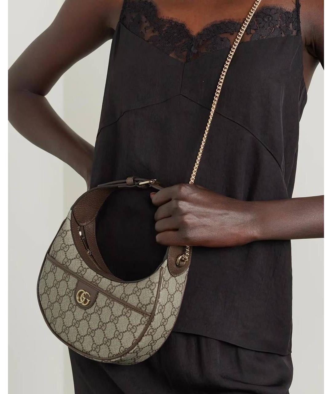 GUCCI Бежевая сумка через плечо, фото 7