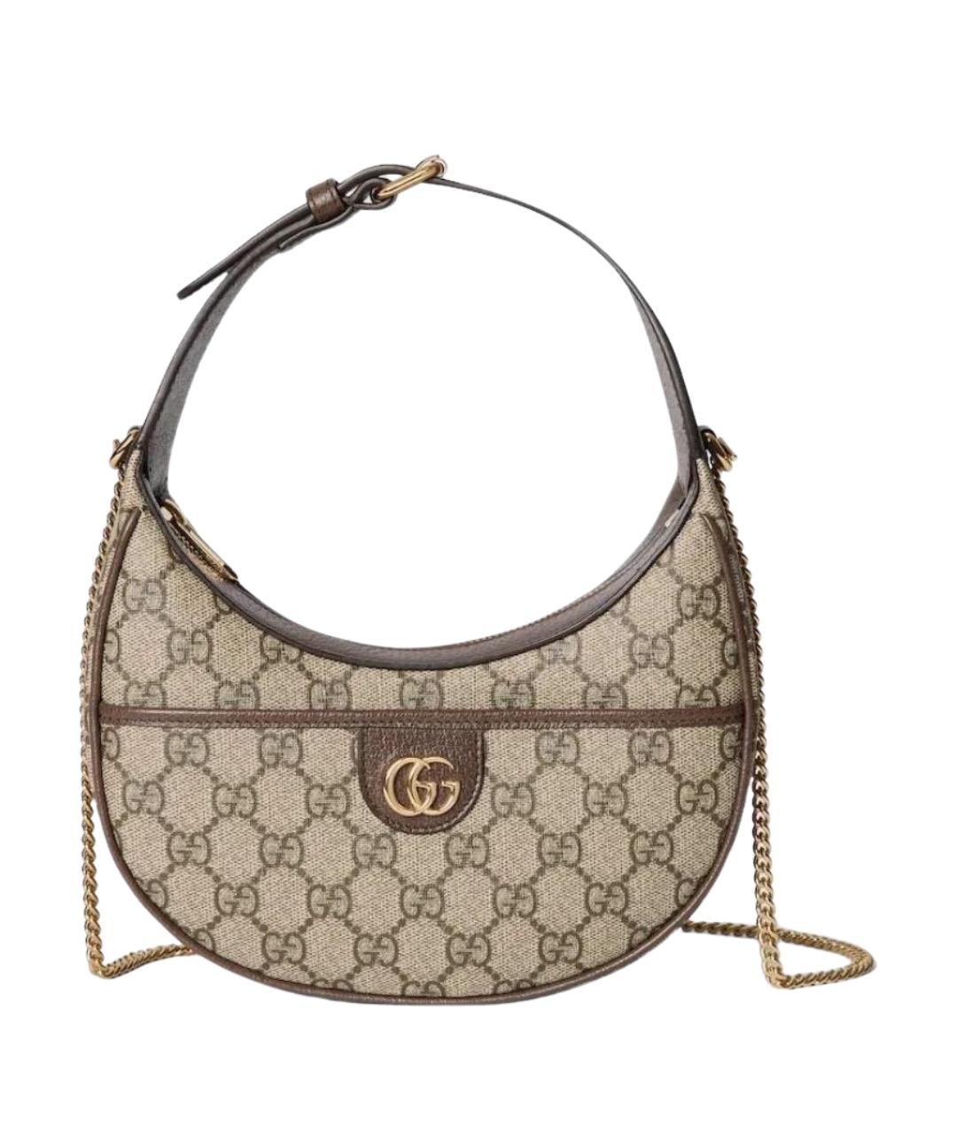 GUCCI Бежевая сумка через плечо, фото 1