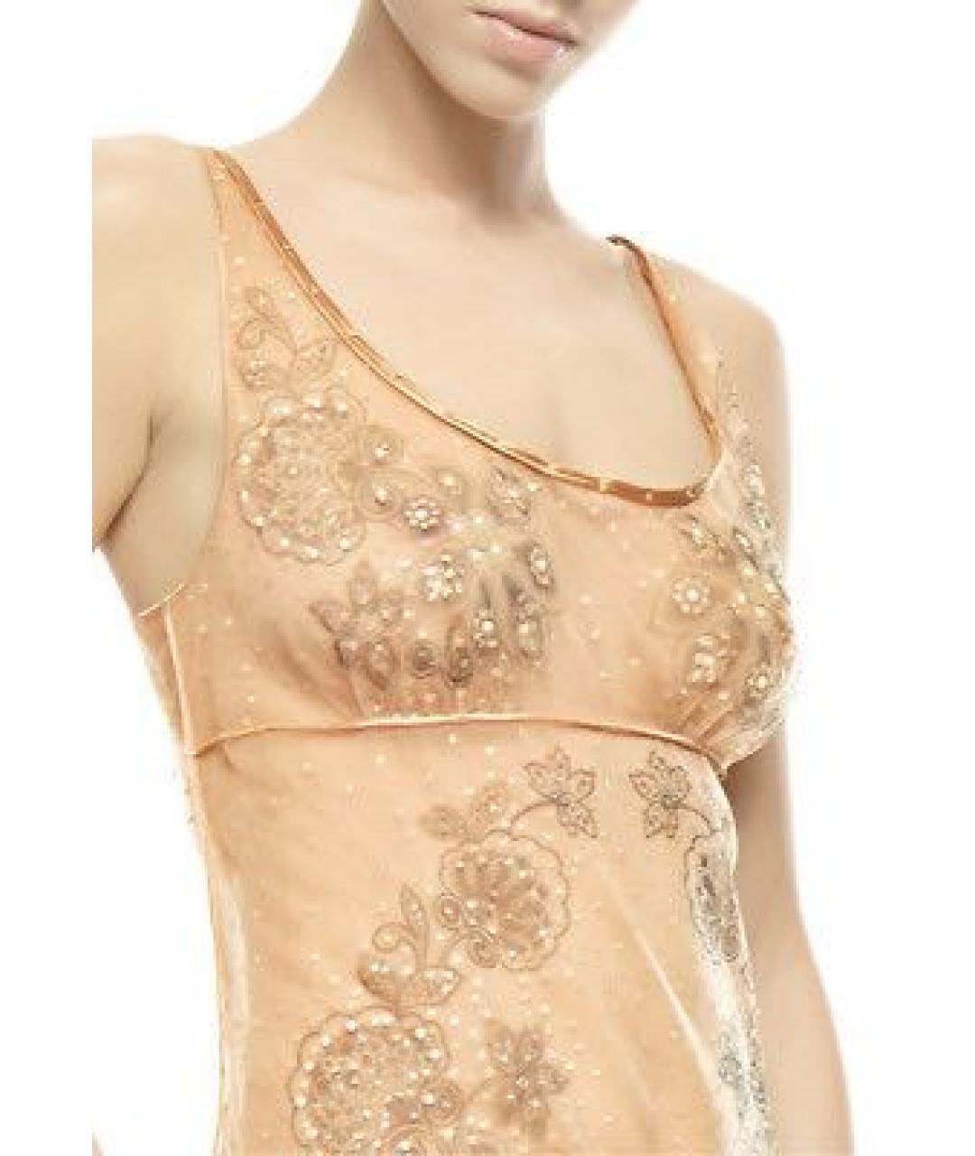 LA PERLA Бежевая пижамы и сорочки, фото 4