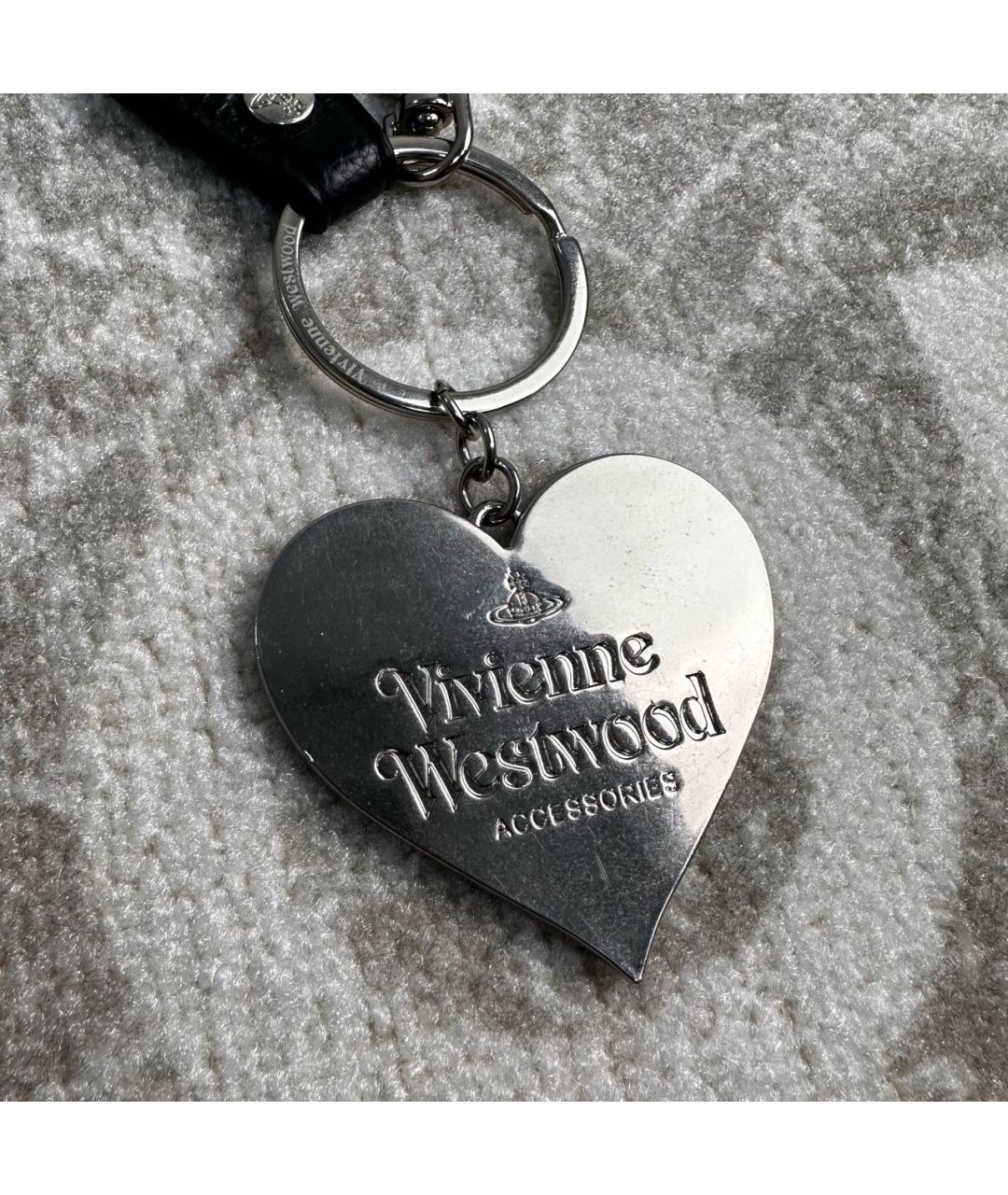VIVIENNE WESTWOOD Черный брелок, фото 2