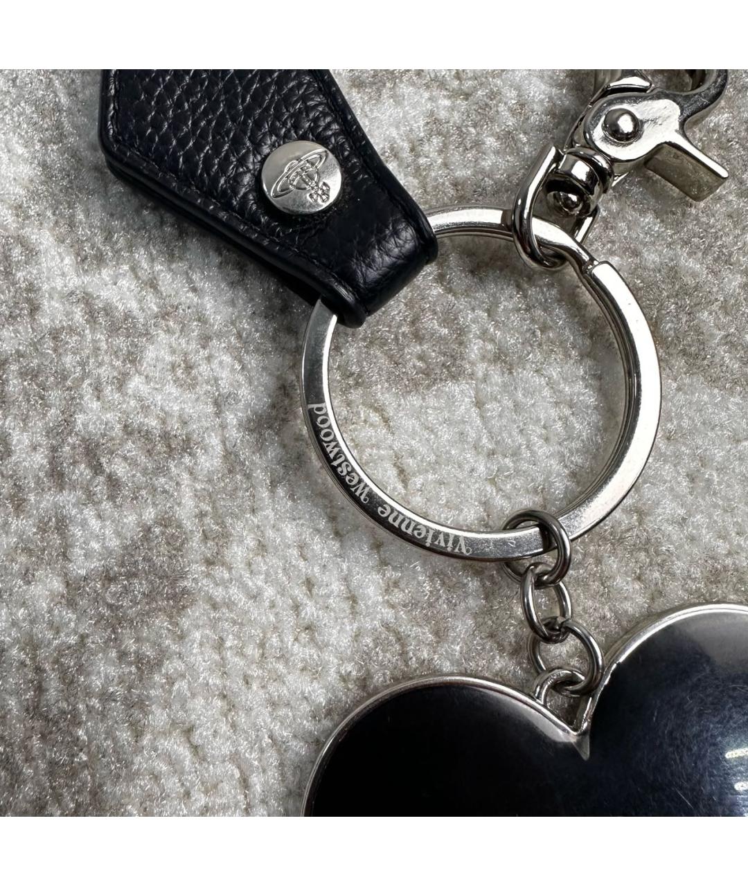 VIVIENNE WESTWOOD Черный брелок, фото 3