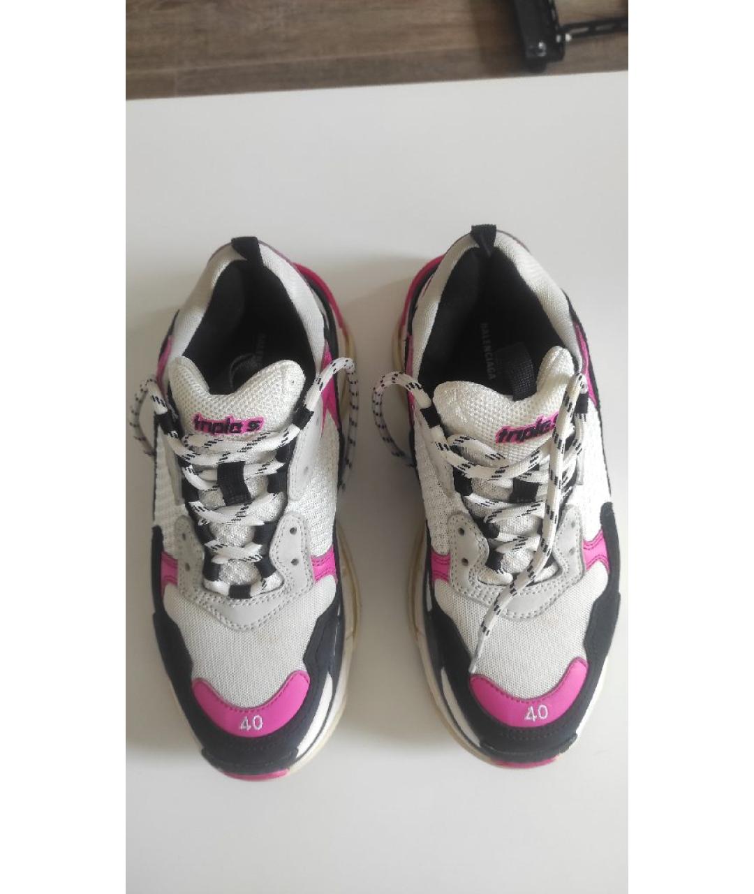 BALENCIAGA Мульти текстильные кроссовки, фото 2