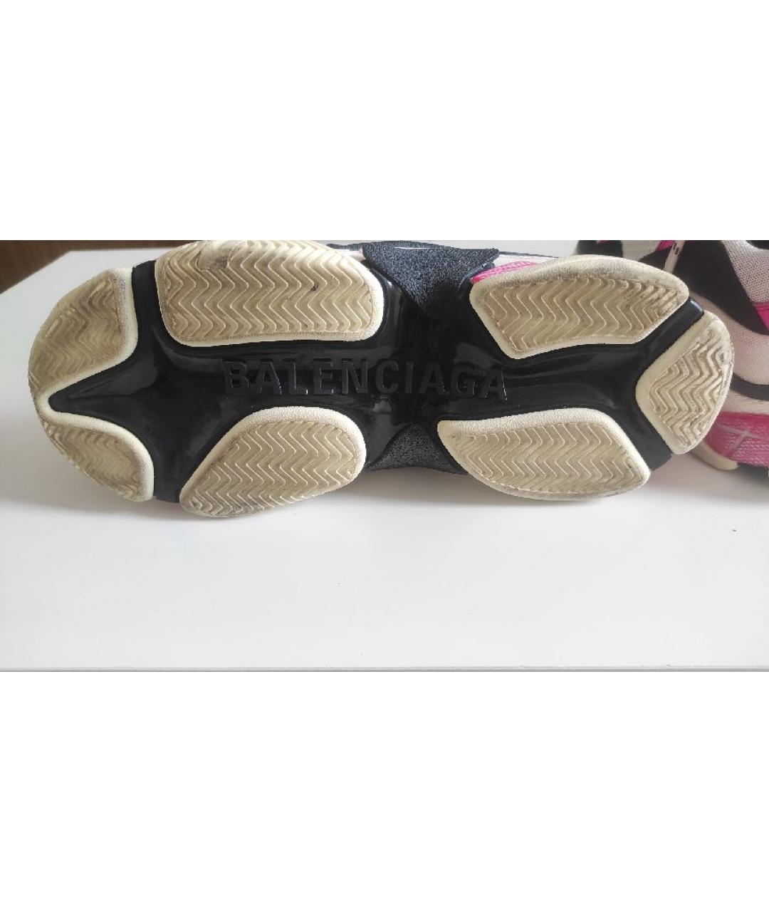 BALENCIAGA Мульти текстильные кроссовки, фото 5