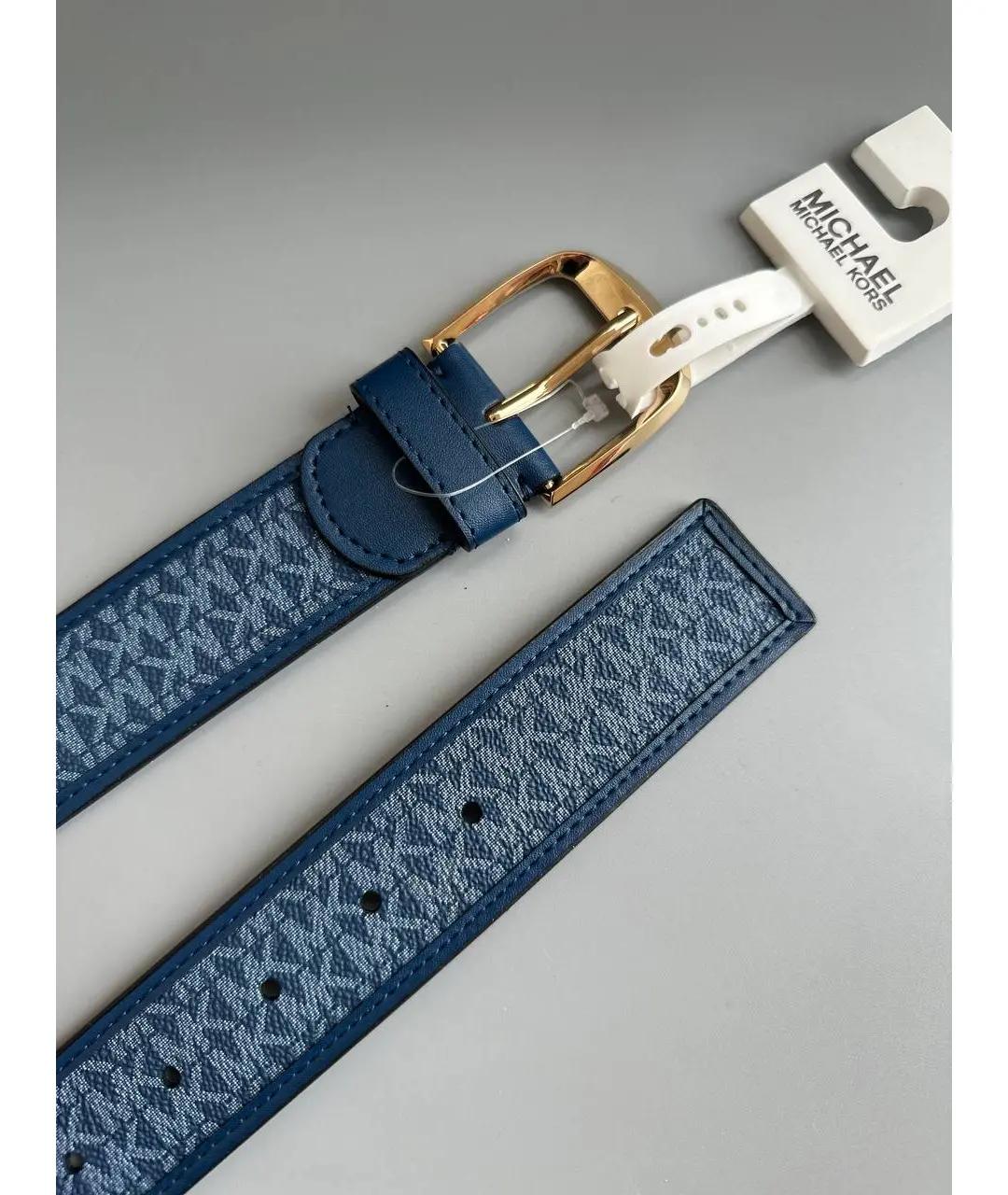 MICHAEL KORS Синий ремень, фото 2
