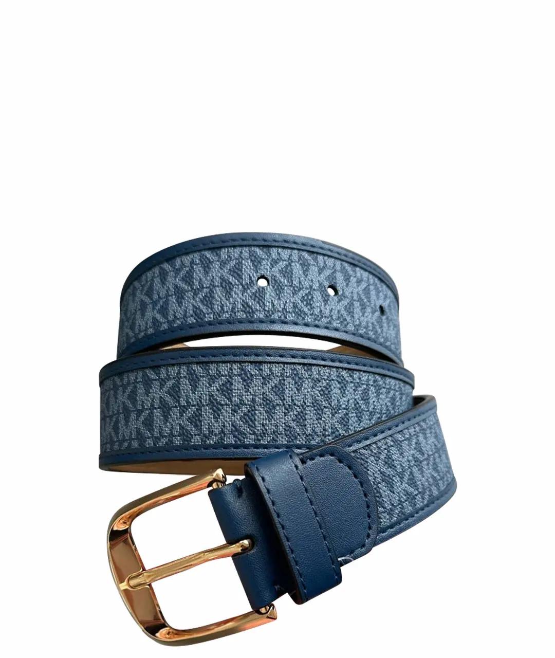 MICHAEL KORS Синий ремень, фото 1