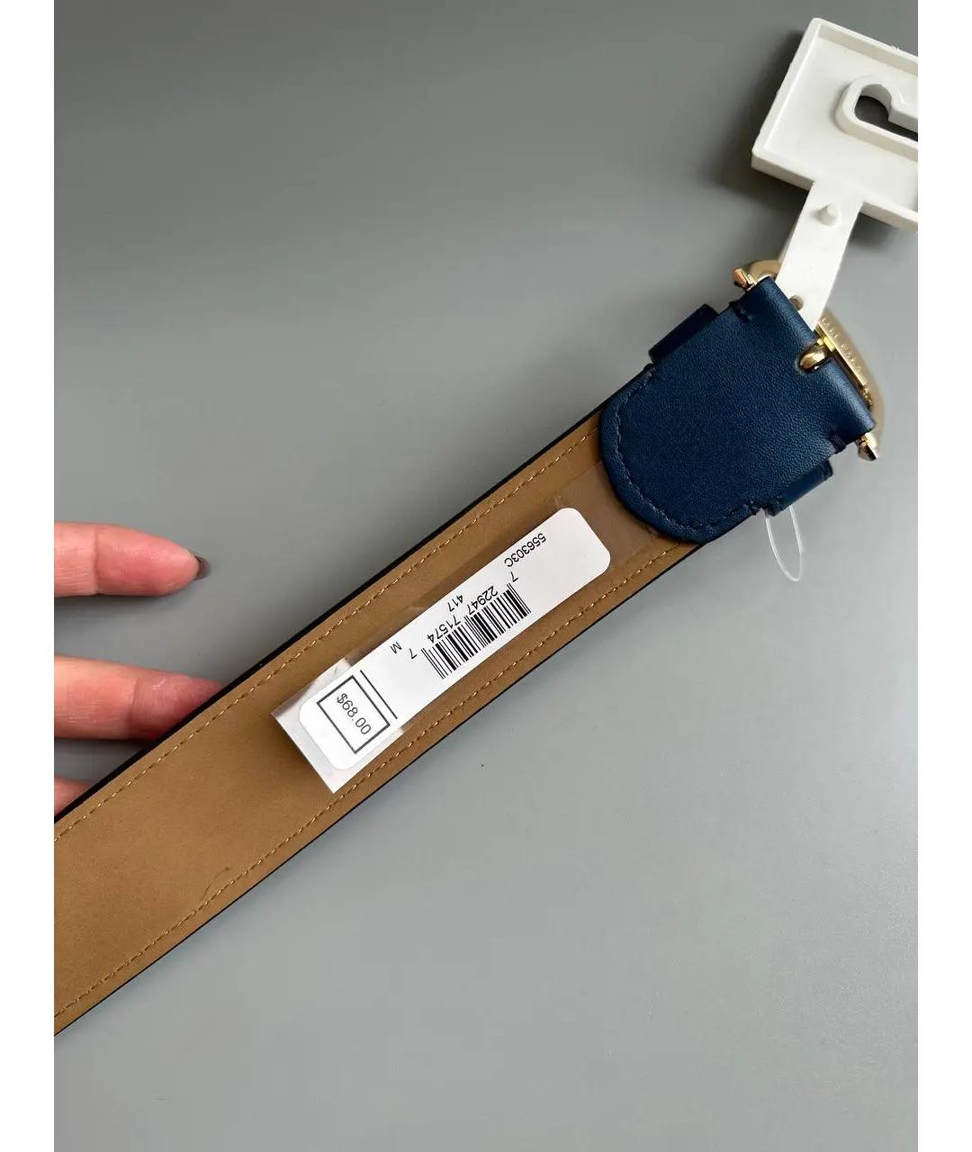 MICHAEL KORS Синий ремень, фото 3