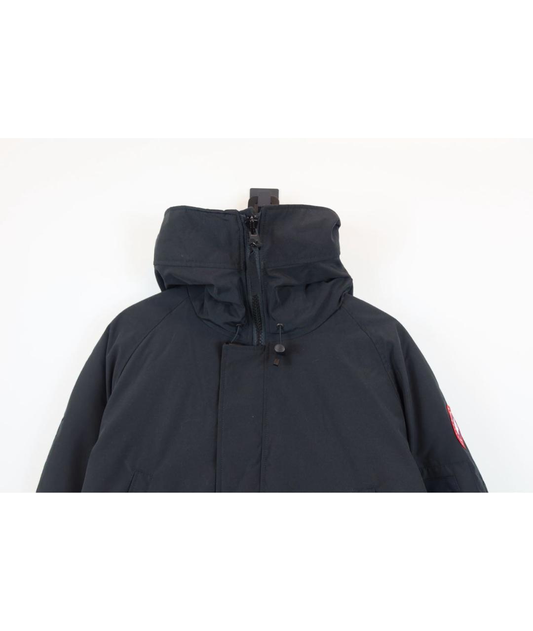 CANADA GOOSE Черный полиамидовый пуховик, фото 2