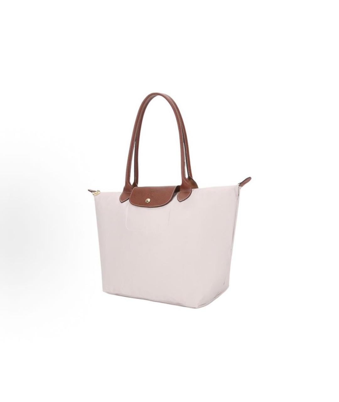 LONGCHAMP Бежевая сумка тоут, фото 3