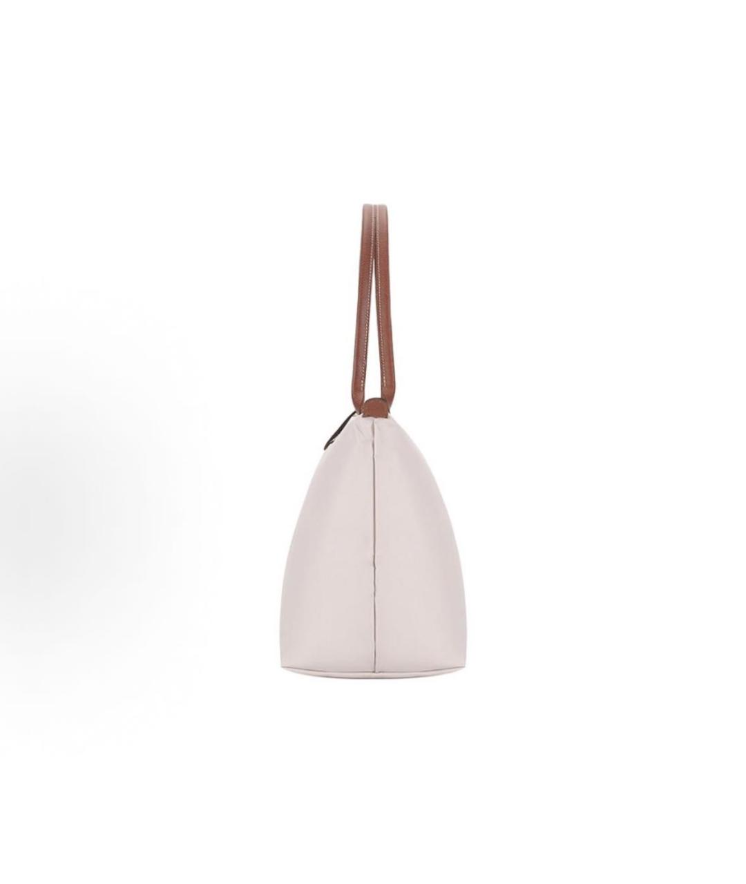 LONGCHAMP Бежевая сумка тоут, фото 4
