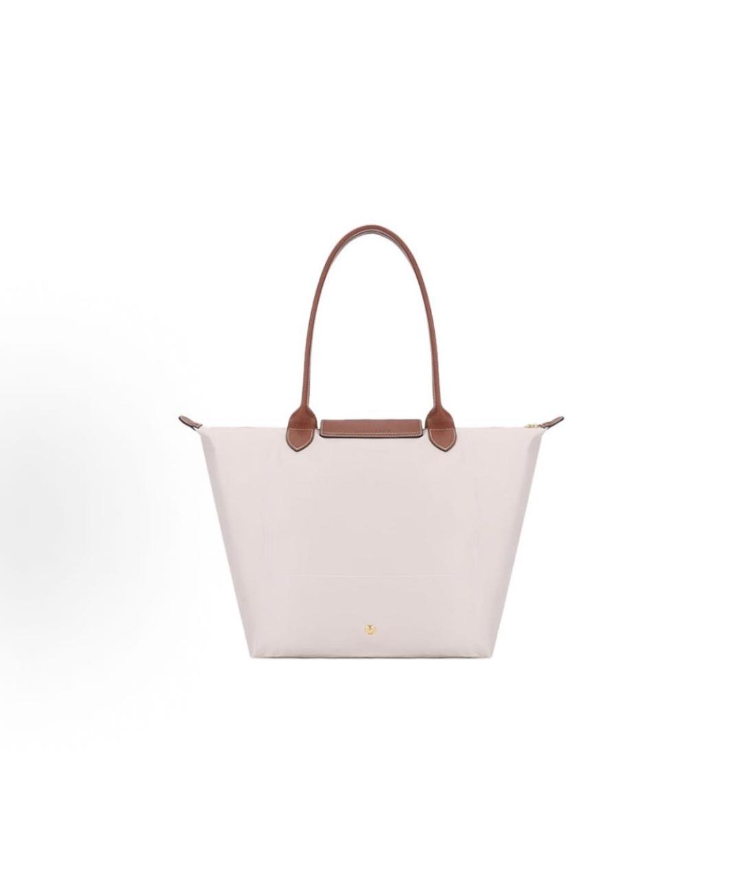 LONGCHAMP Бежевая сумка тоут, фото 5