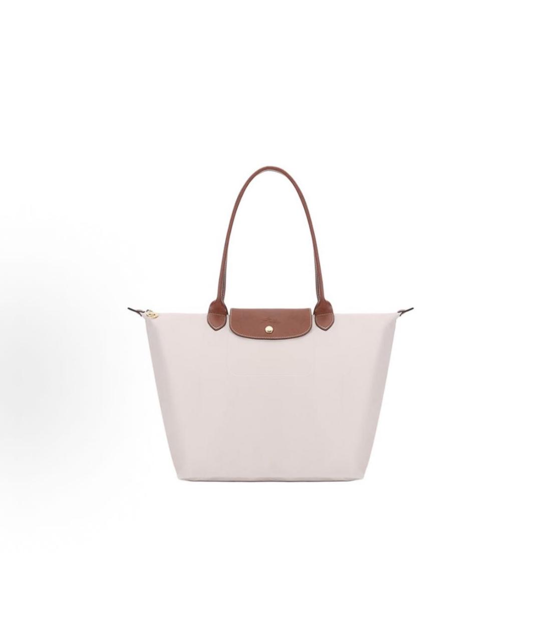 LONGCHAMP Бежевая сумка тоут, фото 6