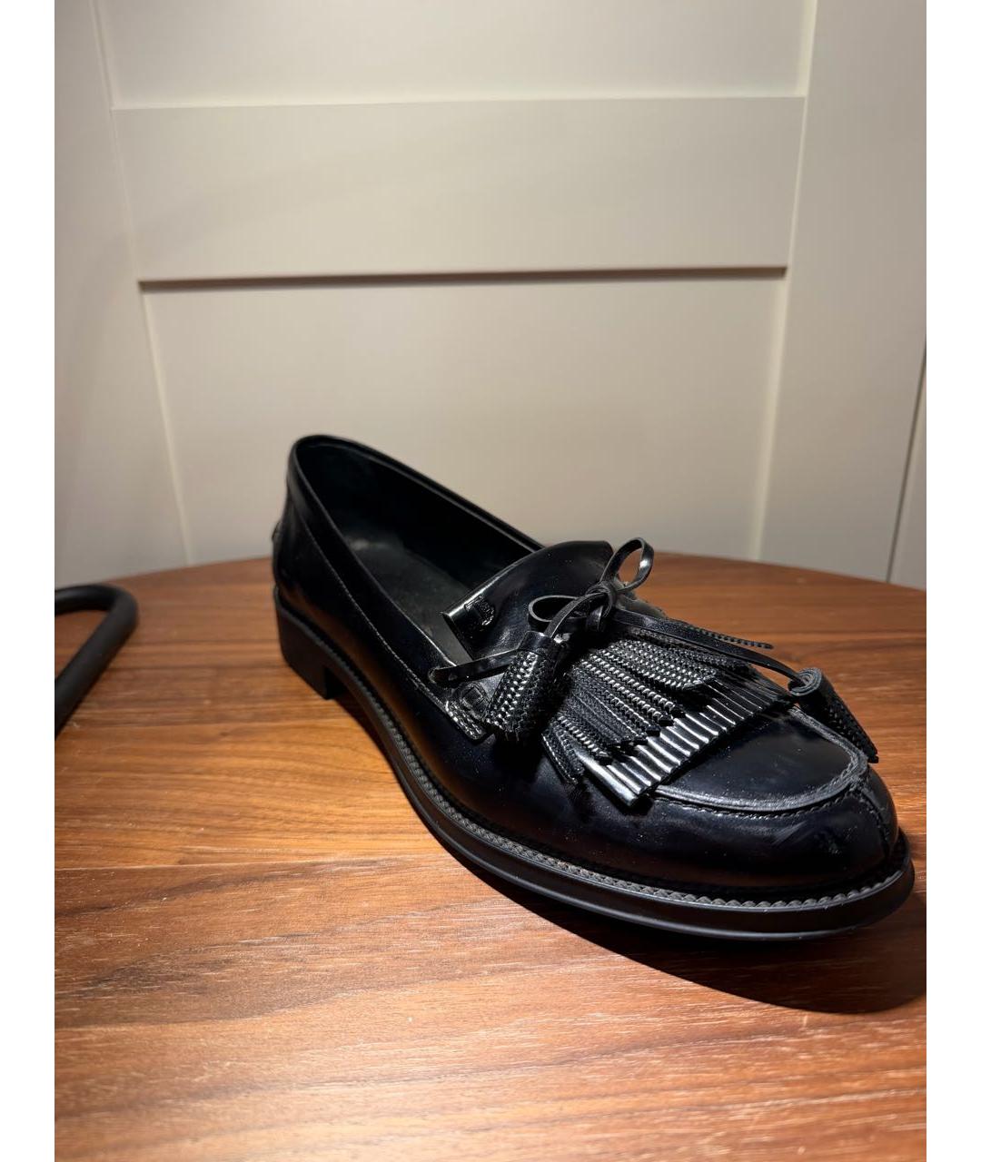 TOD'S Черные туфли из лакированной кожи, фото 2