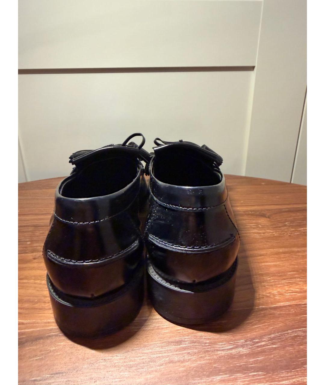 TOD'S Черные туфли из лакированной кожи, фото 4