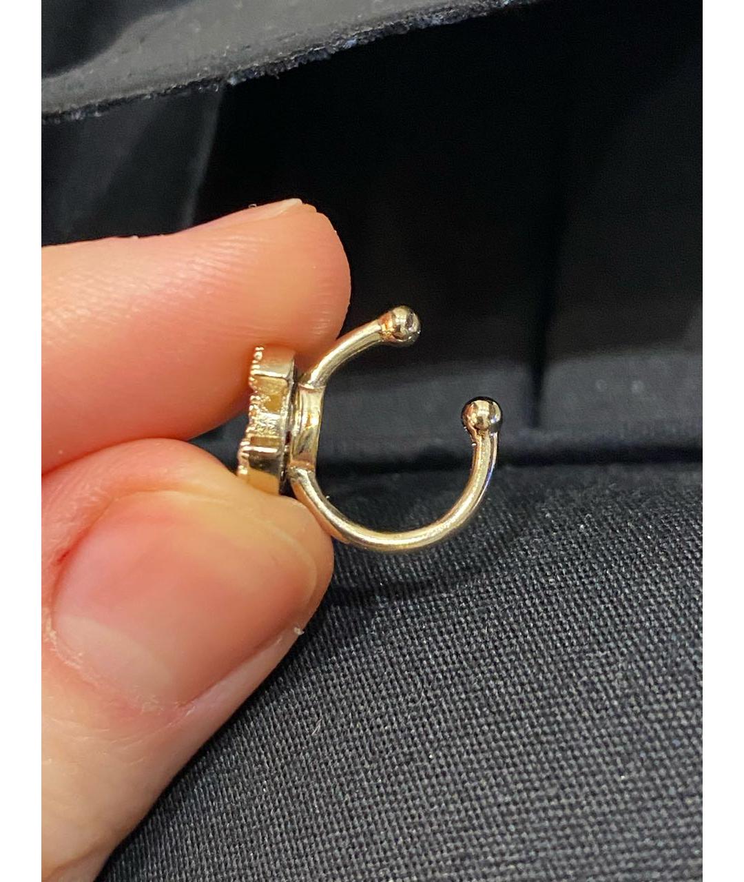 CHANEL Серебряные металлические серьги, фото 3