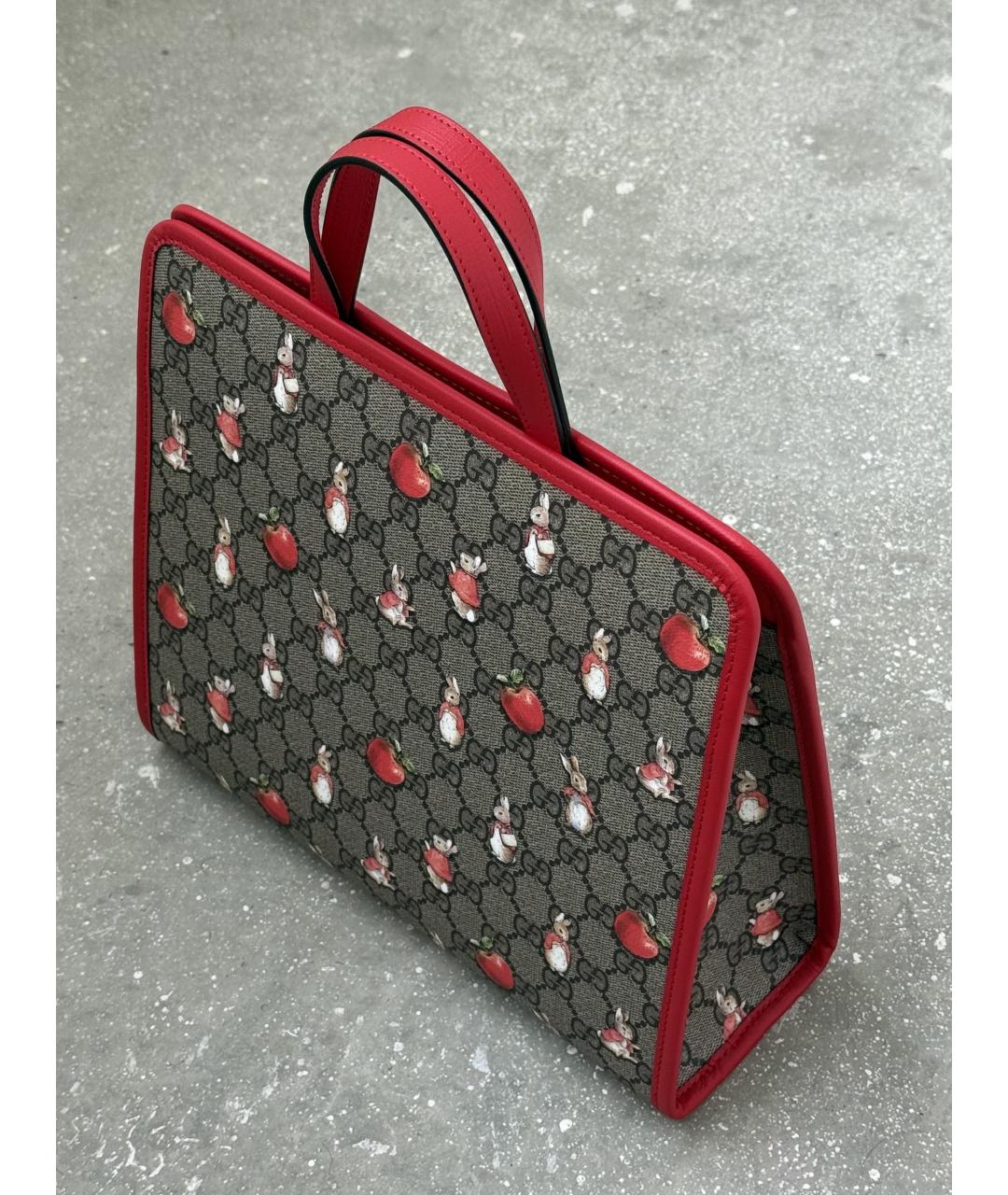 GUCCI Коричневая сумка тоут, фото 2