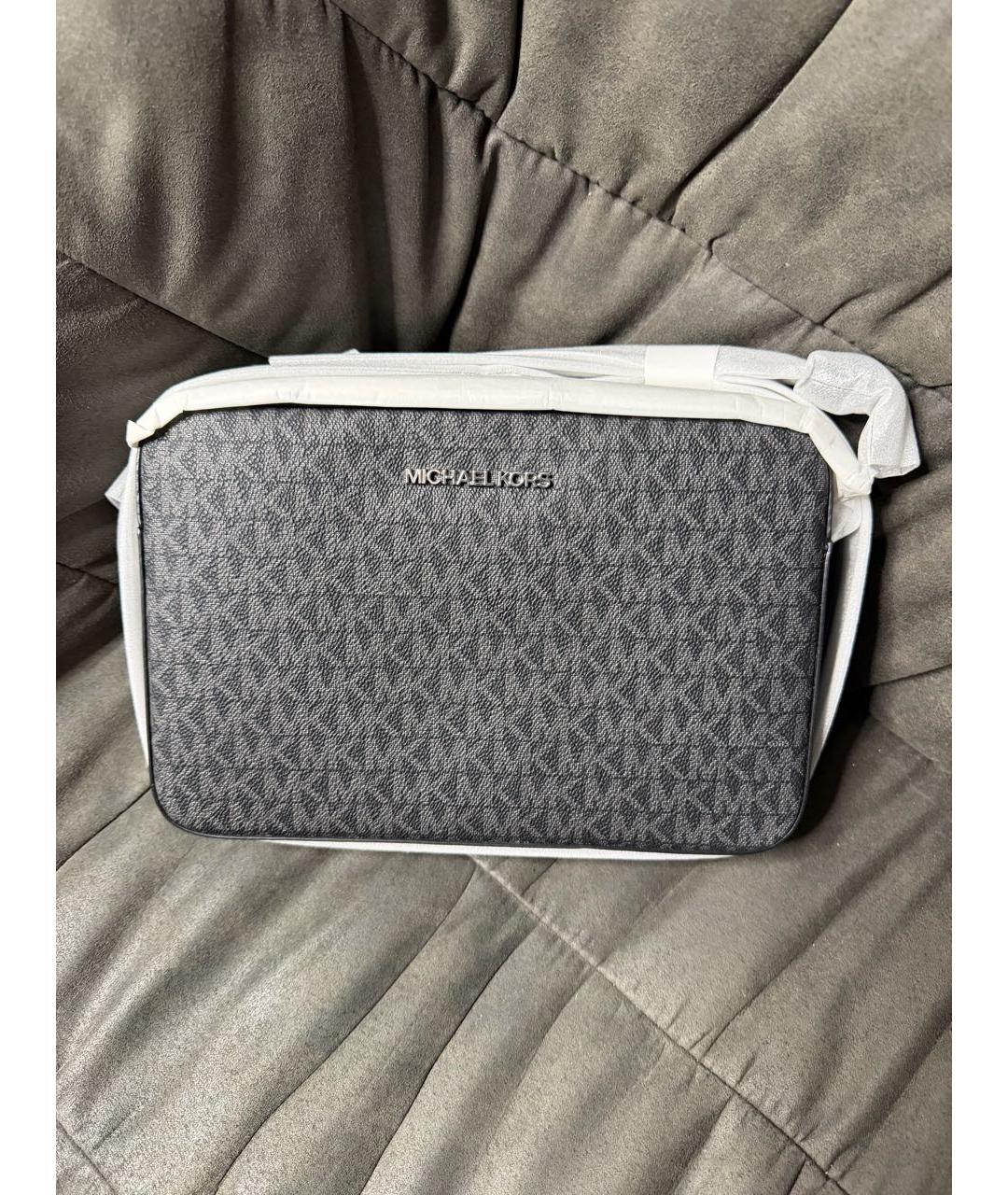 MICHAEL MICHAEL KORS Черная сумка через плечо, фото 5