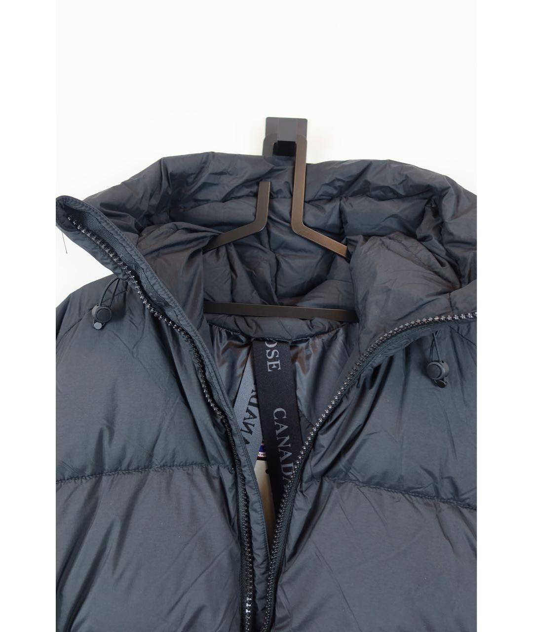 CANADA GOOSE Черный полиамидовый пуховик, фото 5