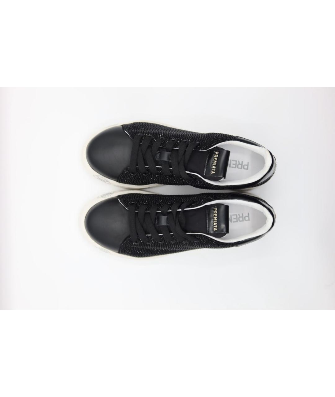 PREMIATA Черные кожаные кеды, фото 6