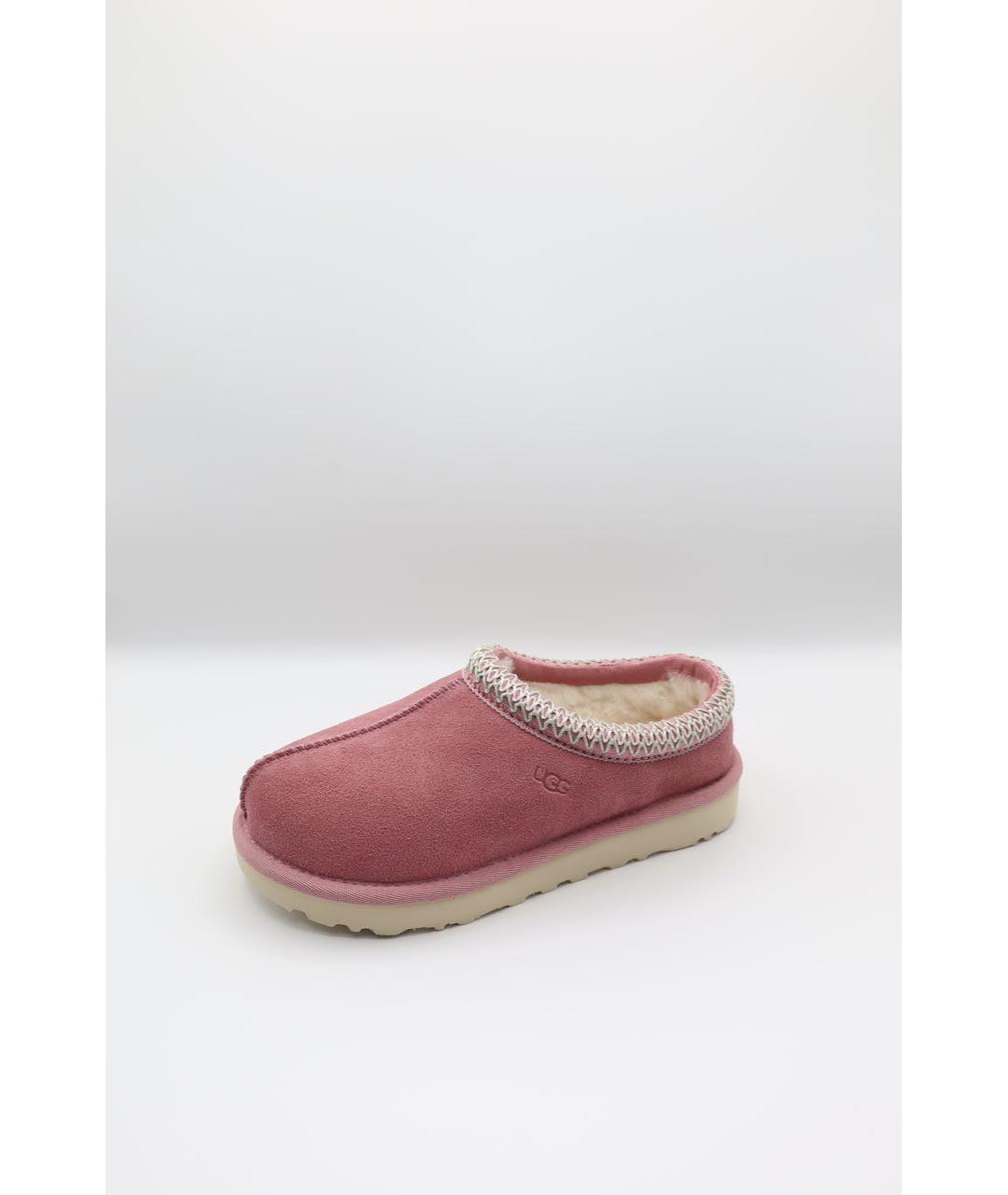 UGG AUSTRALIA Розовые замшевые сабо, фото 2
