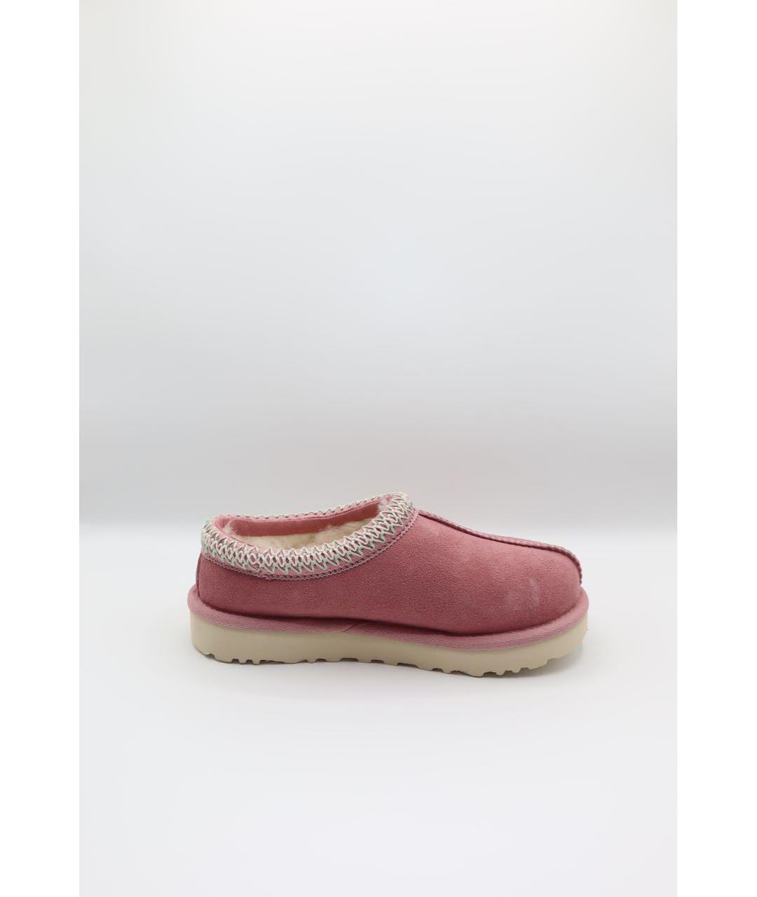 UGG AUSTRALIA Розовые замшевые сабо, фото 4