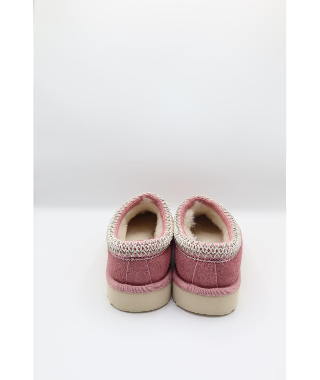 UGG AUSTRALIA Розовые замшевые сабо, фото 5