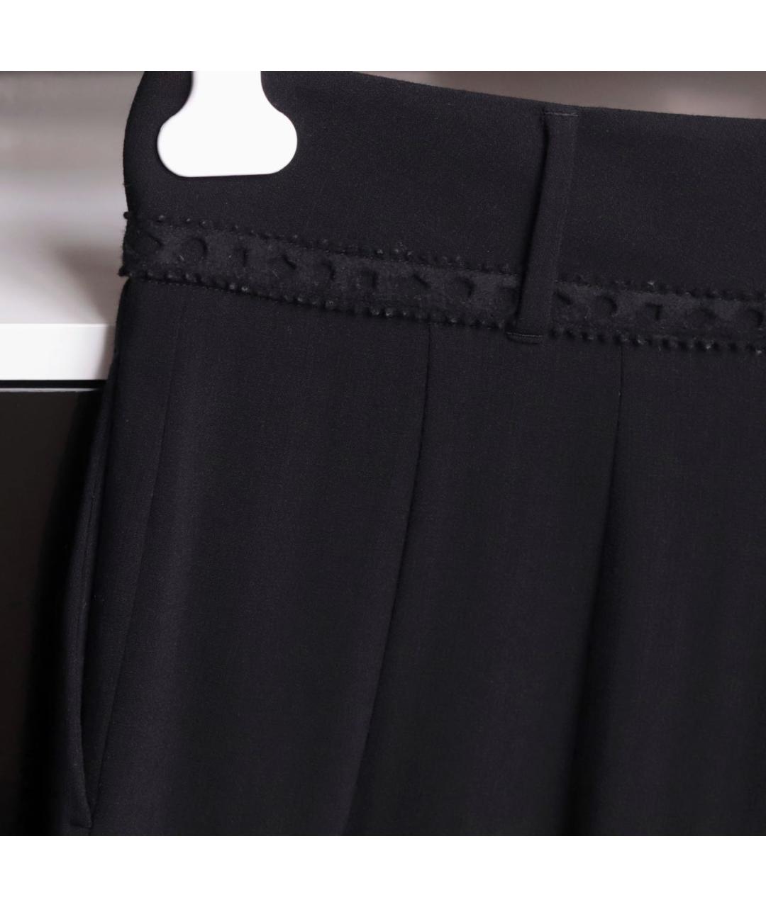SAINT LAURENT Черные шерстяные шорты, фото 4