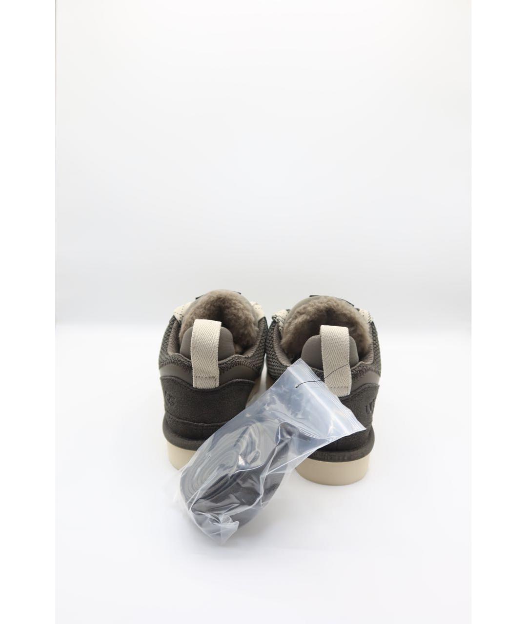 UGG AUSTRALIA Антрацитовые замшевые кроссовки, фото 5