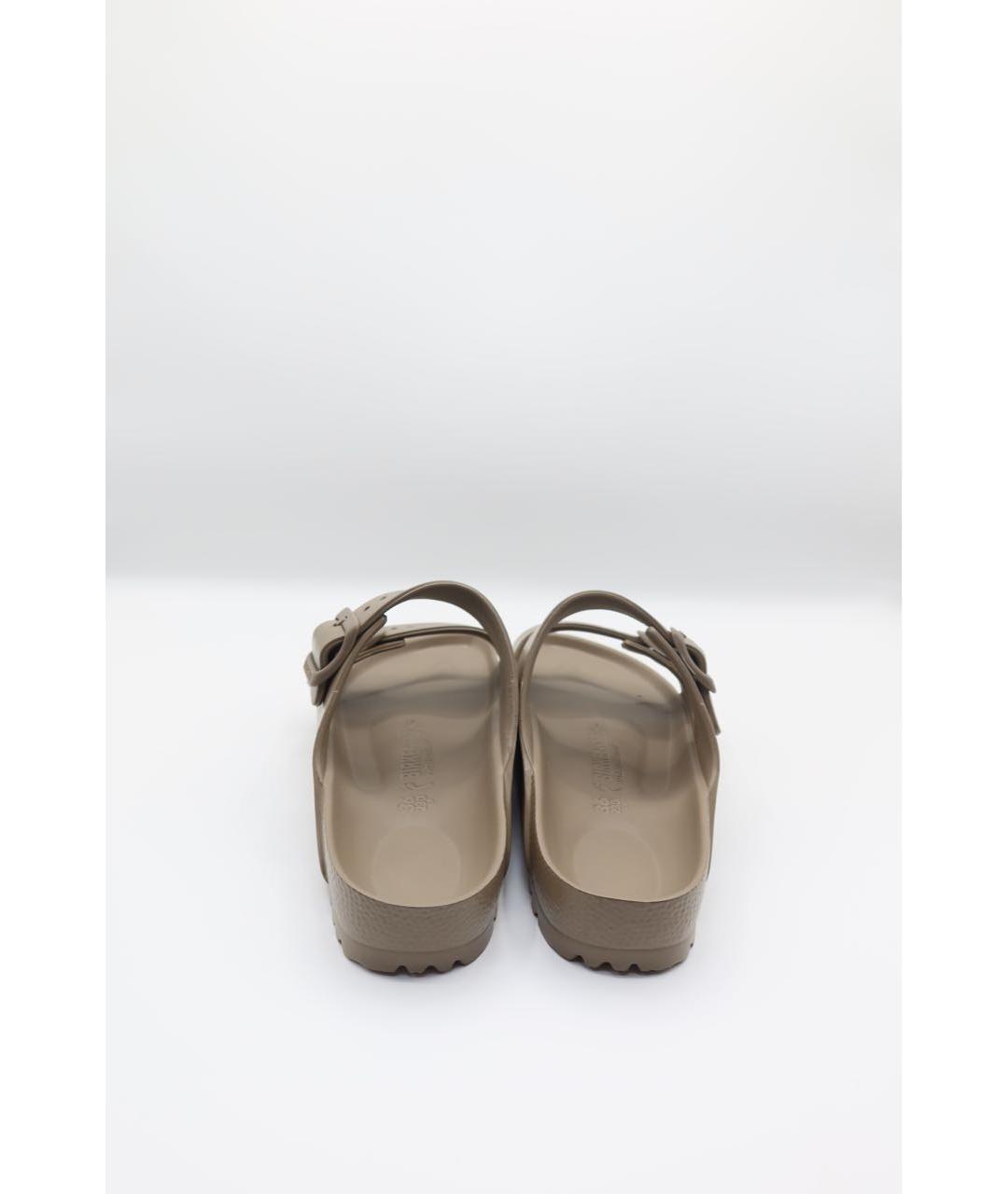 BIRKENSTOCK Серые шлепанцы, фото 5