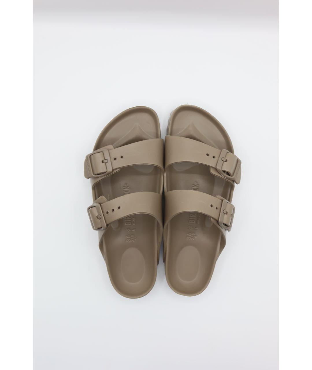 BIRKENSTOCK Серые шлепанцы, фото 6