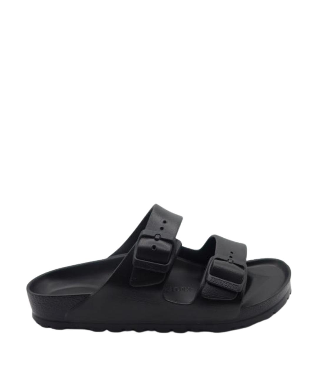 BIRKENSTOCK Черные шлепанцы, фото 1