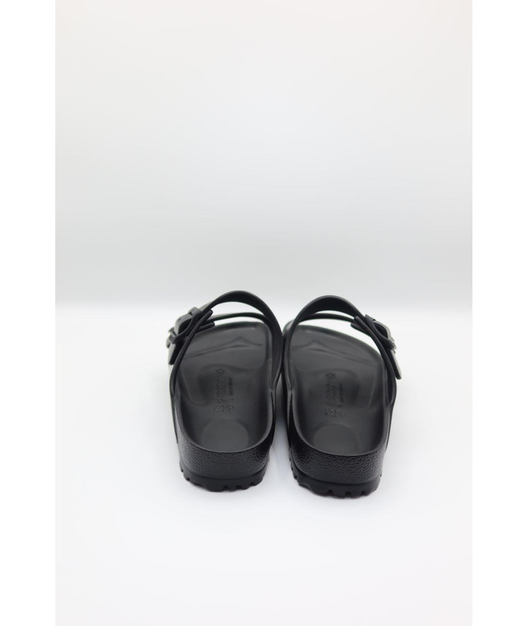 BIRKENSTOCK Черные шлепанцы, фото 4